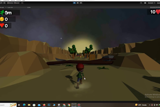develop a game or prototype in unity 3d