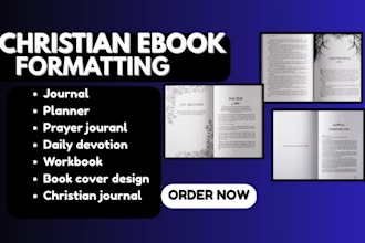 design format christian ebook daily devotion prayer journal ebook amazon kdp