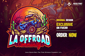 design a logo for extreme offroad 4x4, jeep, truck trail