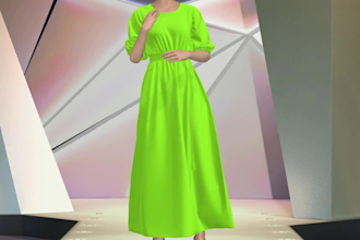 create 3d garment, render 3d fashion design, clothing product, animation