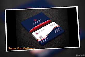 do professional business card within 24h