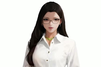 do photo animation and lip sync to your face, character you want to talk