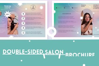 design high quality flyers, brochures and pamphlets