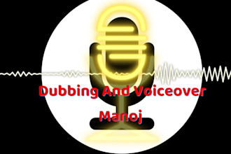 do high quality kannada voiceover by male and female artists