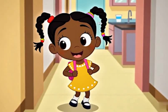 create 2d 3d kids animation, nursery rhymes, youtube, lullaby cartoon video