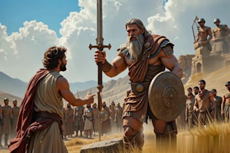 ai animated bible history video for youtube 3d bible story