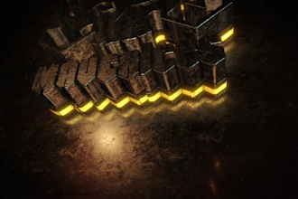 design cool gaming logo and intro videos