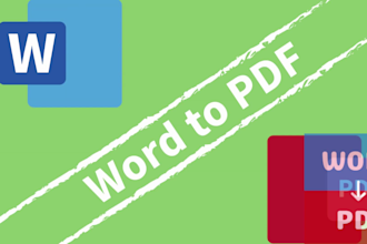 convert word to PDF format