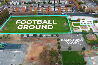edit real estate videos with callouts and motion tracking