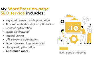do wordpress onpage SEO with rankmath to improve your google ranking