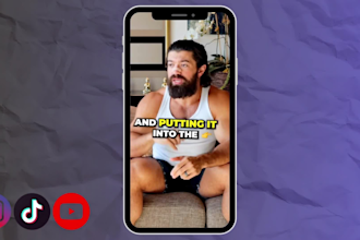 edit tiktoks, reels and shorts with captions