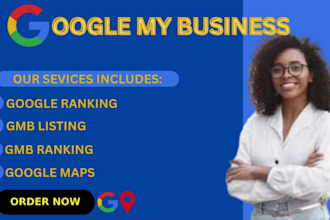 create gmb listing and do verified google ranking