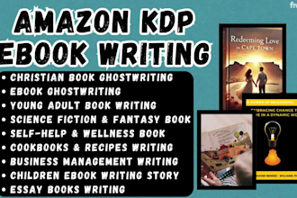 design ebook ghostwriting formatting story writer romance book amazon kdp books