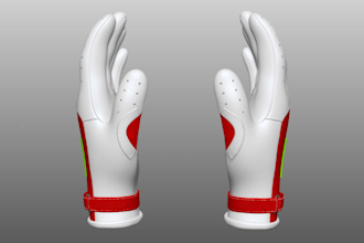 do 3d gloves designing with photo edition