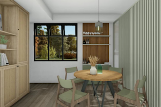 make a 3d model or rendering of a house or parts of a house