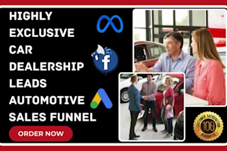 generate car dealership rental repair detailing wash auto dealer used car leads