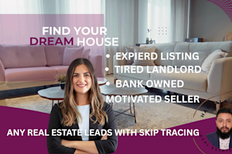 do tired landlord bank owned motivated seller expired listing leads skip tracing