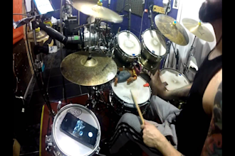 record professional  drums for 2 songs