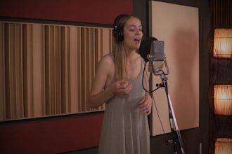 record vocals in english or spanish as a duet