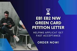 approve application for eb1 eb2 niw o1 visa greencard via strong profile set up
