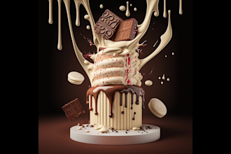 make your food image using midjourney ai