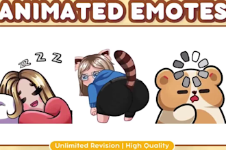 animate twitch overlay, twitch emote, kong vector, sub budges for stream logo