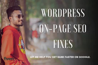 make wordpress SEO fixes for google rankings