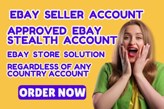 create USA ebay account with llc, ein for USA and non USA residents, ebay store