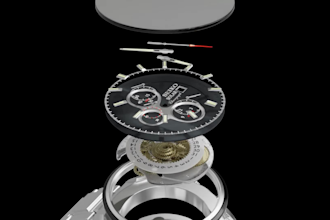 animate your product to attract buyer,wrist watch,photorealistic virtual staging