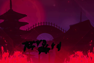 create an awesome logo outro for kick, youtube and twitch
