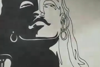 create customised traditional stencil art