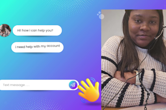 be your   customer care chat support agent