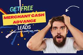 provide mca leads merchant cash advance leads business loan leads
