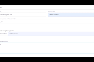 web app with django, flask, fastapi backend