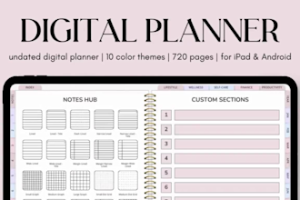 create excel budget spreadsheet planner, digital planner for etsy store