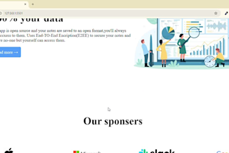 front end developer with  HTML, CSS, javascript