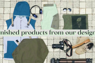 create flat sketches and tech packs for garment production