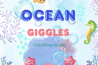 design fun coloring pages or books for kids