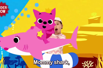 create unique kids music, lullaby, baby shark, rhymes, nursery videos