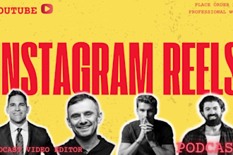 create reels short form content for ig,travel,tiktoks,food real estate,yt shorts