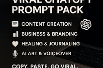 write 50 viral chatgpt prompts for content business and more