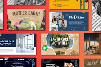 create editable powerpoint, google slide, and canva presentation