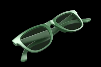 do 3d product animation for 3d eye glasses, sun glasses, eye wear, helmet render