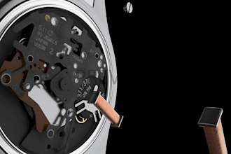 design watch and provide realistic 3d watch animation