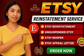 reinstate suspended etsy account etsy suspension etsy appeal letter etsy store