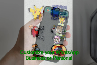 create personalized stickers for whatsapp or telegram, exclusive for you