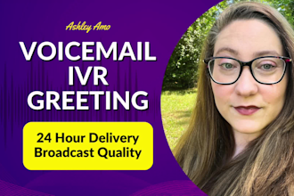 record a pro IVR phone greeting or voicemail