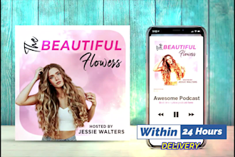 design attractive podcast cover arts