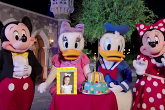 make magical disney happy birthday videos