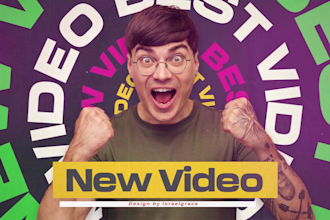 do creative intro and outro for your youtube channel, vlog, blogs, and page